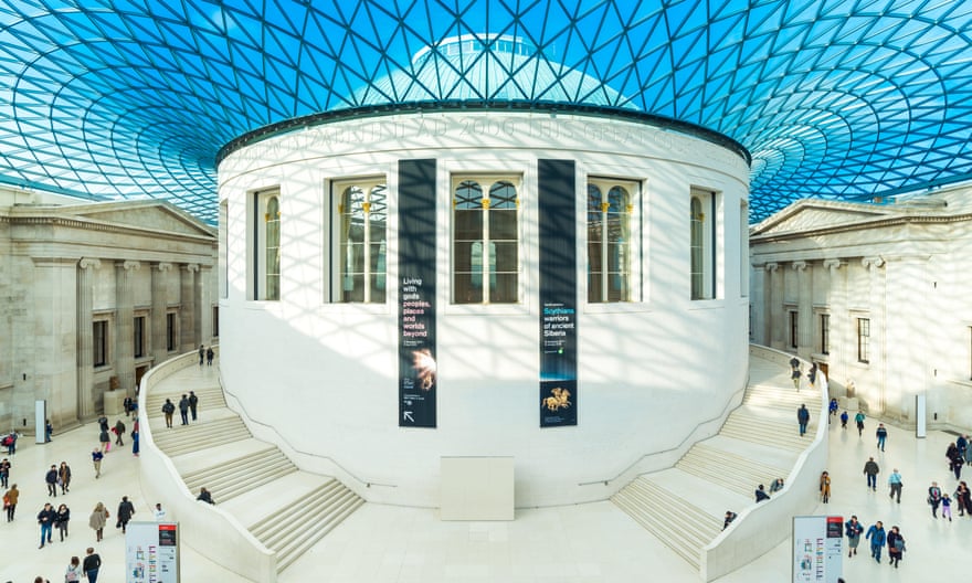 Exquisite geometry: the British Museum’s Great Court.