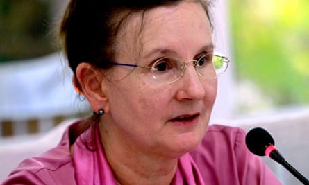 The former UN resident coordinator in Myanmar, Renata Lok-Dessallien