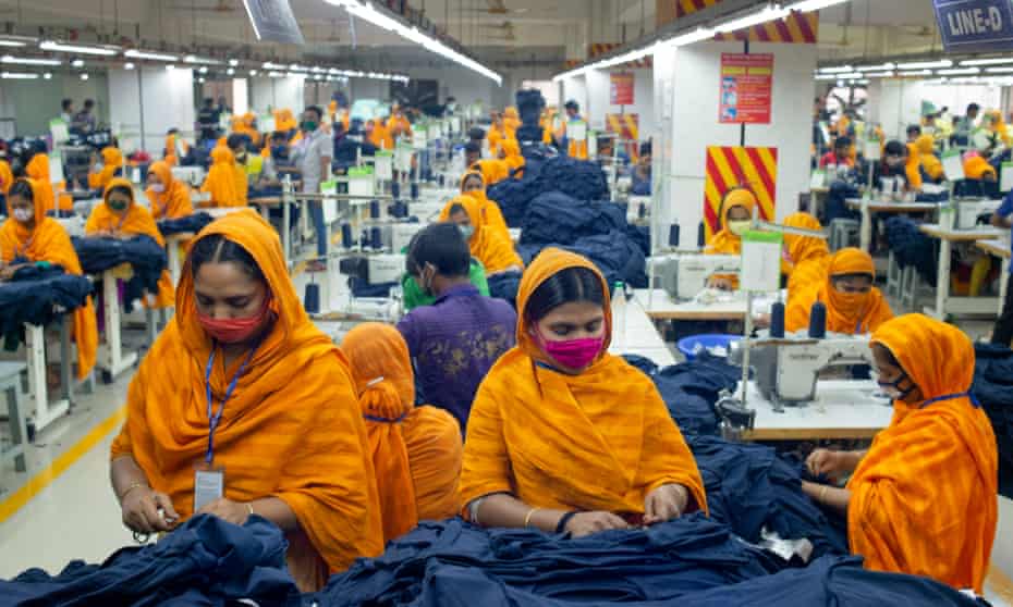 Clothing from developing countries, including Bangladesh (above), will not be subject to the 10% tariff.