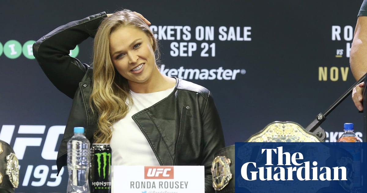 UFC's Ronda Rousey: it's about fights not women – video | Sport | The  Guardian