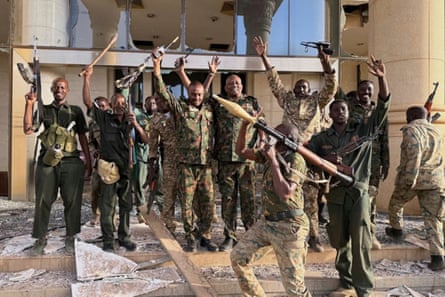 Sudanese Armed Forces soldiers