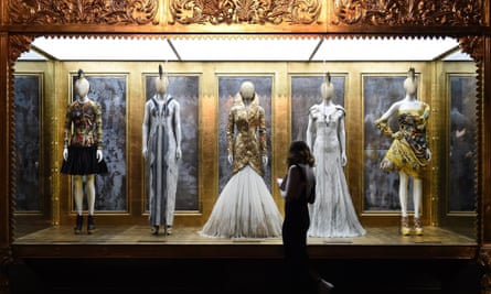 Alexander McQueen’s Savage Beauty exhibition at the V&amp;A in 2015.