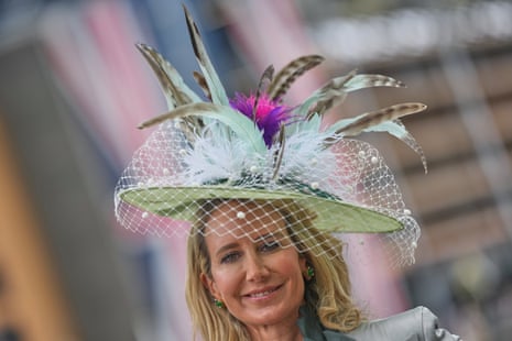 Lady Victoria Hervey arrives on the third day of Royal Ascot.