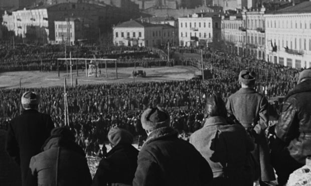 A still from Sergei Loznitsa’s new documentary, The Kiev Trial