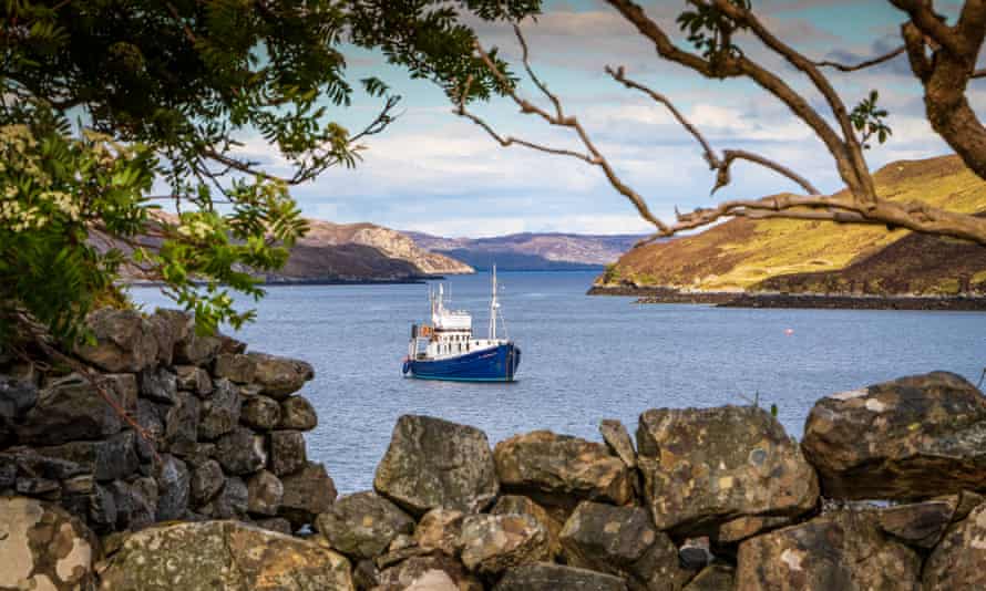 The MV Monadhliath in the Outer Hebrides