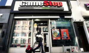 A GameStop store in the Manhattan borough of New York City, New York, last week