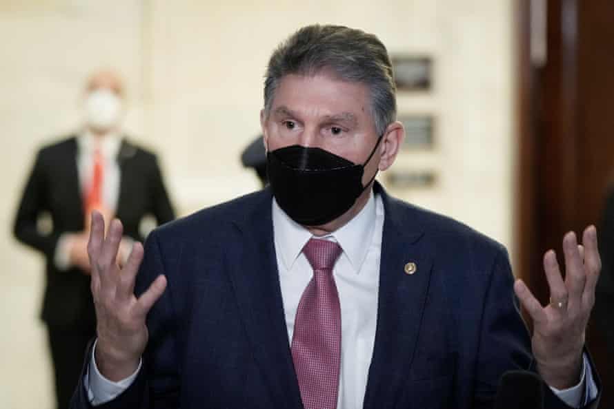 Senator Joe Manchin, Democrat of West Virginia.