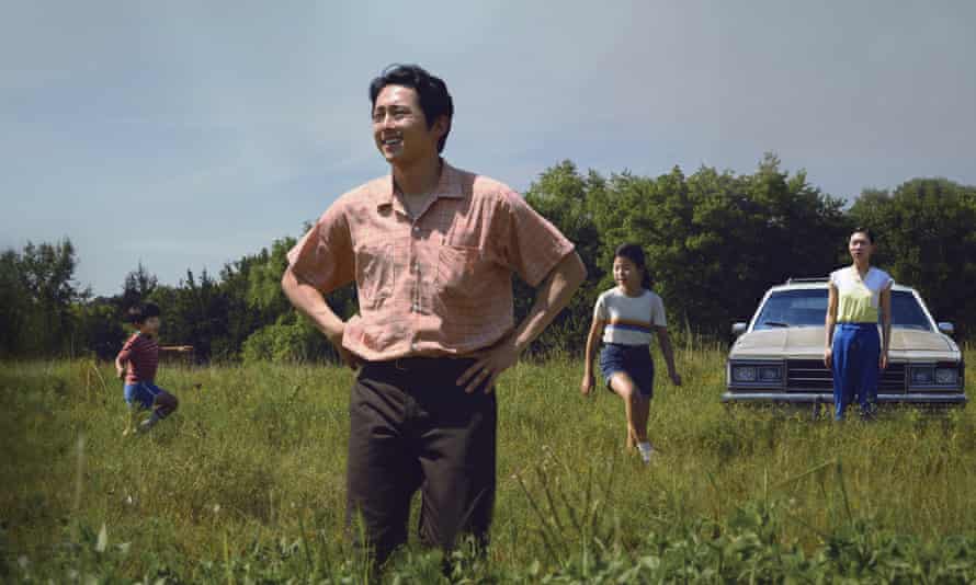 Steven Yeun in Minari.