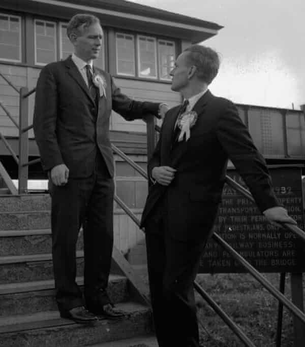 The McWhirters as Conservative candidates in October 1964. Photograph: Topham/Express/Getty Images