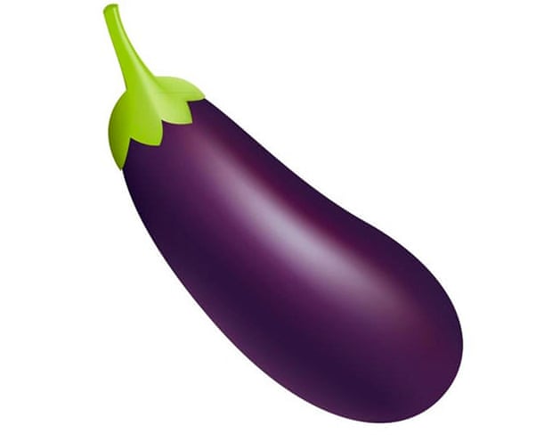 Eggplant aubergine emoji