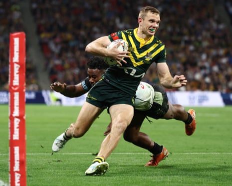 Trbojevic runs in Australia’s leveller.