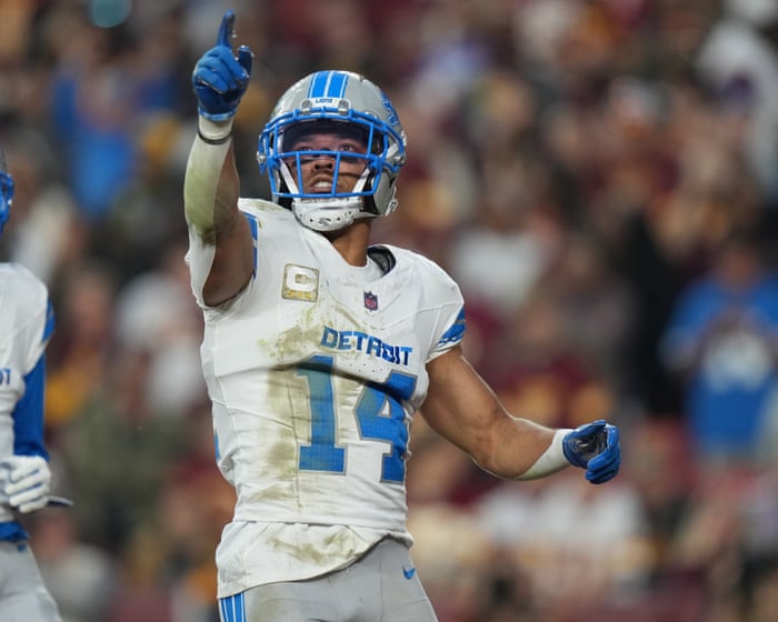 Lions’ Amon-Ra St Brown apologizes for offense caused over ‘Trump Dance’ during game