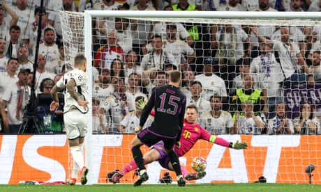 Real Madrid v Bayern Munich: Champions League semi-final second leg – live