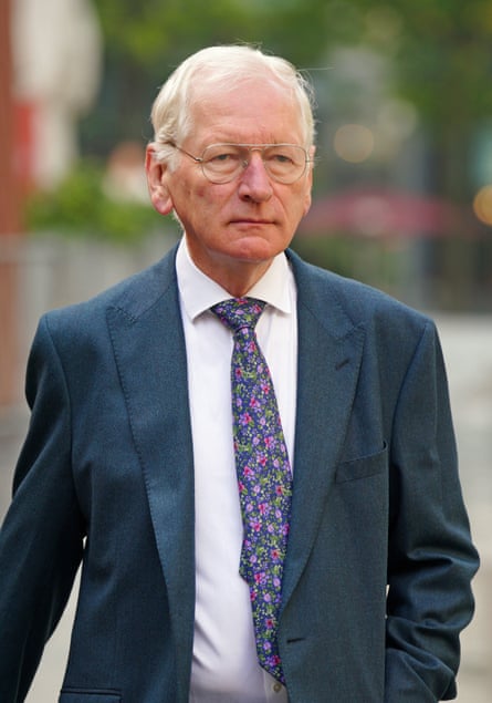 Dr Dewi Evans, a consultant paediatrician, arriving at Manchester crown court.