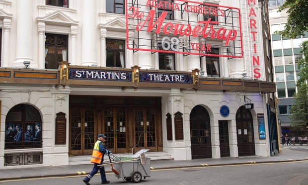 St Martin’s theatre has hosted The Mousetrap since 1974. 