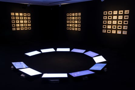 Khaled Sabsabi’s 2016 work, At the speed of light.