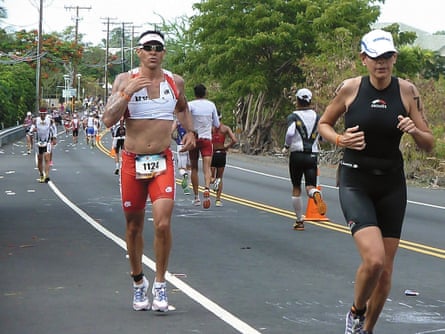 Running connected a roadworthy successful nan 2012 Ironman world championship