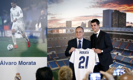 Alvaro Morata has rejoined Real Madrid
