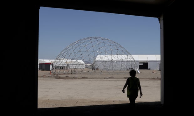 The Santiago venue for the COP25 summit, which was cancelled because of unrest in Chile.