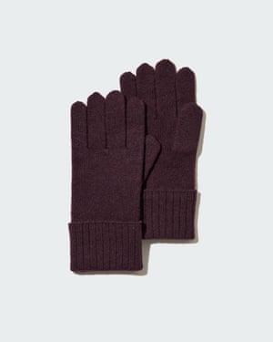 Cashmere gloves, £34.90, uniqlo.com 