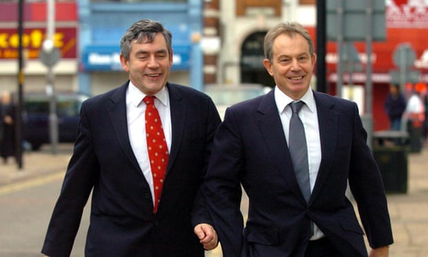 Gordon Brown and Tony Blair, pictured in 2005.