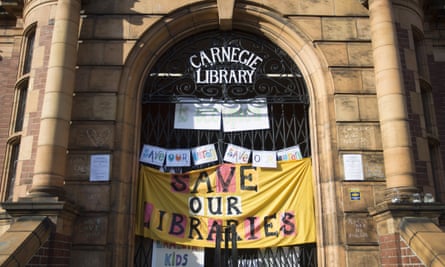 In April, protesters refused to leave the Carnegie library in London, after it shut under redevelopment plans by Lambeth Council to generate savings.