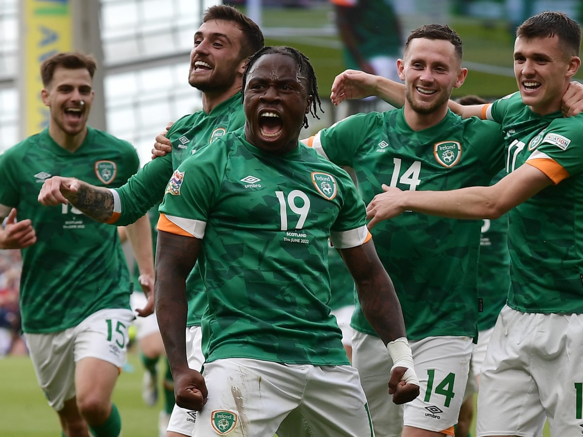 Michael Obafemi caps stylish Ireland's emphatic win over dour Scotland | Nations League | The Guardian