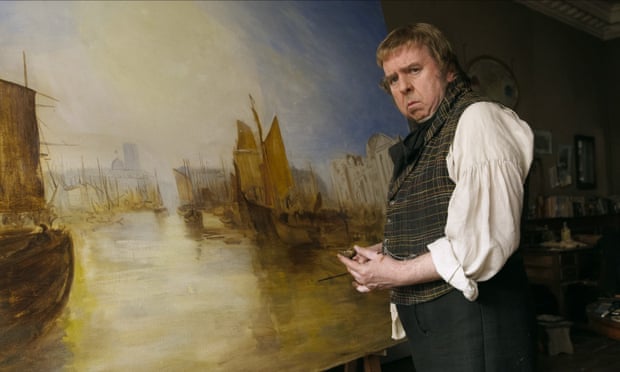 Spall in Mr Turner
