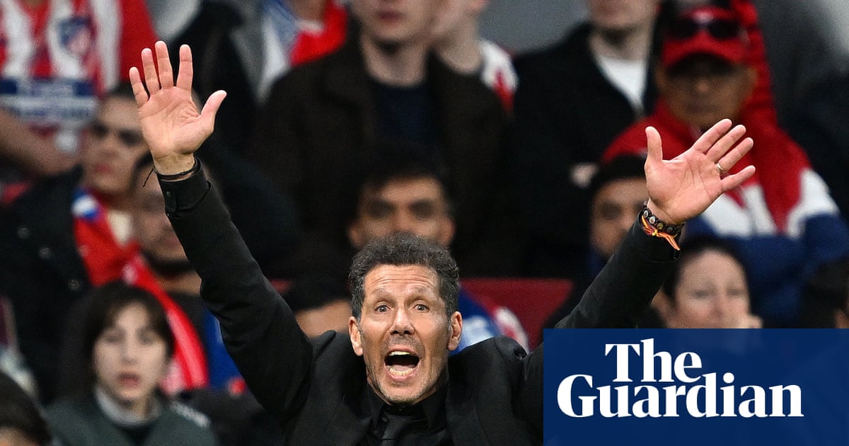 Diego Simeone can breathe again against Arsenal as fortune favours Atlético Madrid at last | Sid Lowe