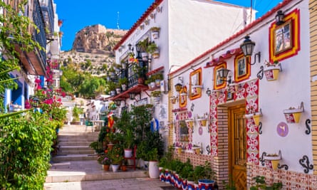 Barrio de Santa Cruz, Alicante.