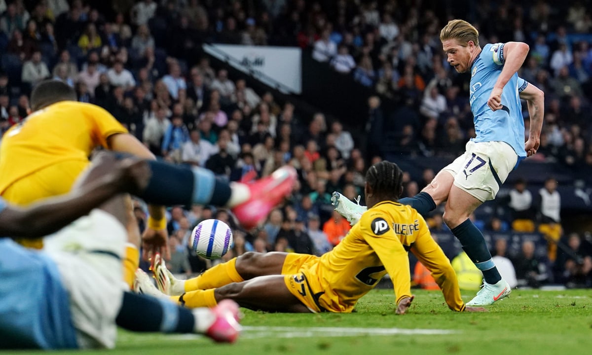 Manchester City 1-0 Wolves: Premier League – as it happened | Premier League | The Guardian