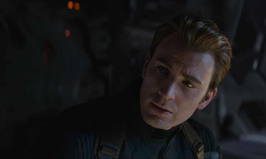 Chris Evans as Captain America in Avengers: Endgame
