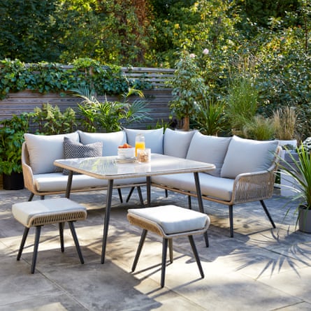 Habitat Malta 6 Seater Garden Corner Sofa Set – Natural Lifestyle, £800, www.argos.co.uk