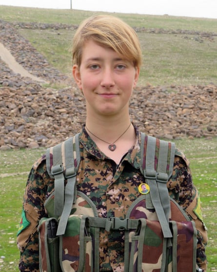 Anna Campbell, a British national who was killed alongside YPJ forces in Afrin.