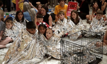 Children protest family separation