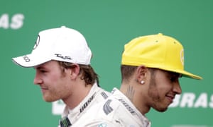 Lewis Hamilton and Nico Rosberg