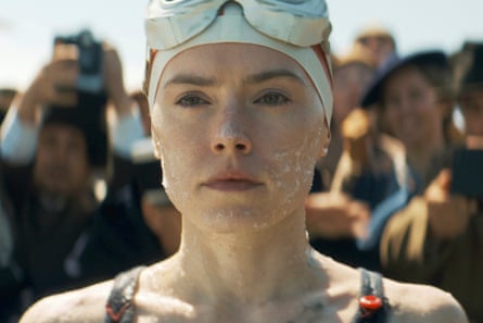 Sexism and jellyfish won’t stand in my way … Daisy Ridley in Young Woman and the Sea.
