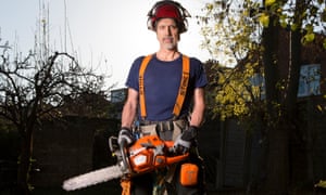 Kevin Curran swapped trade unionism for tree surgery.