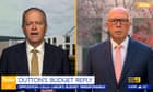 Peter Dutton and Bill Shorten clash on TV over budget reply plan to ban foreign homebuyers