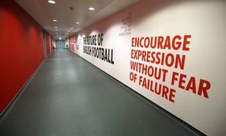 A corridor St George’s Park, pictured in December 2017