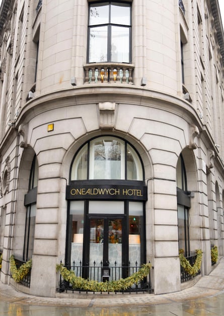 Exterior of the side of the One Aldwych hotel in central London