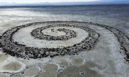 Spiral Jetty par Robert Smithson