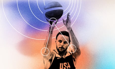 Stephen Curry is renowned for his three-point marksmanship in the NBA.