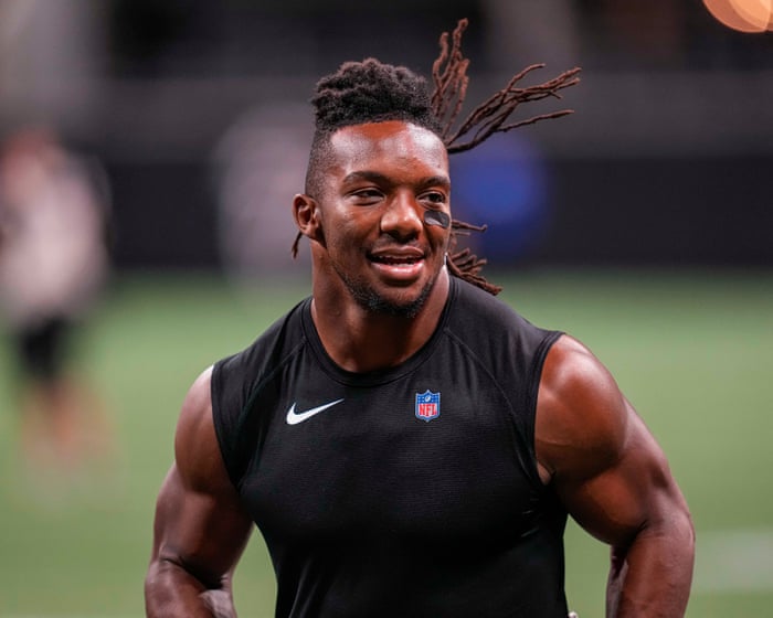 Falcons make Bijan Robinson highest-paid running back in NFL history with deal worth up to $75m — image supplied by The Guardian Sport's feed
