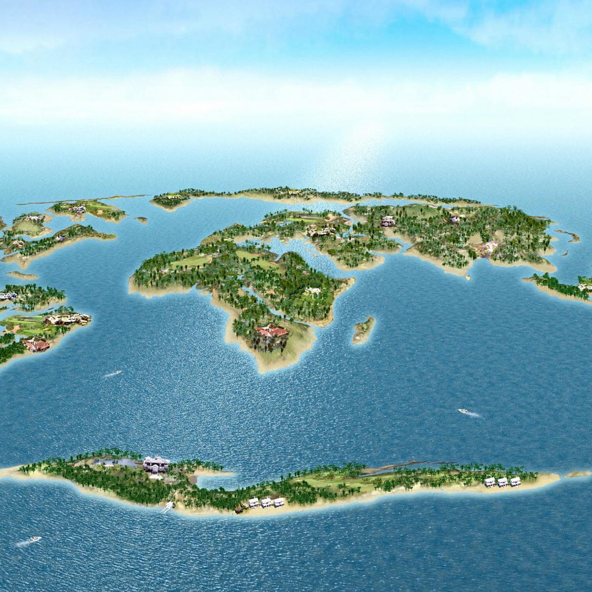 Not The End Of The World The Return Of Dubai S Ultimate Folly Cities The Guardian