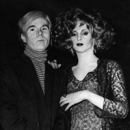 Warhol with Candy Darling in 1969.