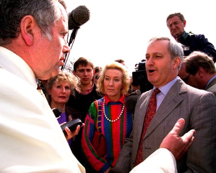 Neil Hamilton and Martin Bell