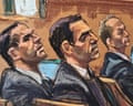 Courtroom sketch