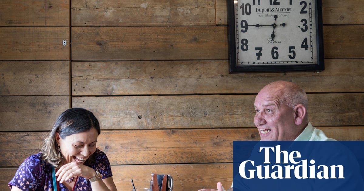 Dining across the divide: I was really hardline about immigration but her struggles softened me a bit'