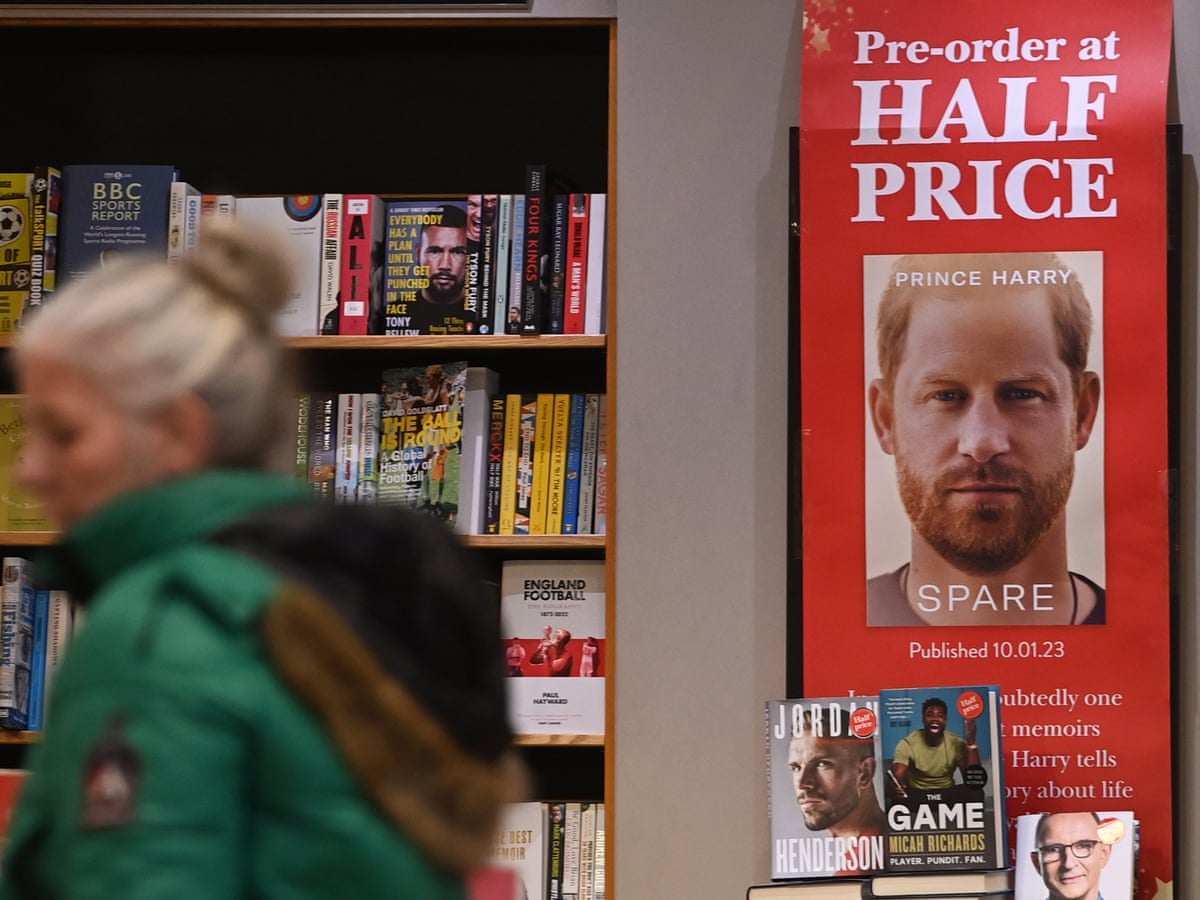 Prince Harry S Memoir Hits No 1 On Amazon Predicted To Be One Of Year S Bestsellers Books The Guardian Prince Harry S Memoir Hits No 1 On Amazon Predicted To Be One Of Year S Bestsellers Books The Guardian